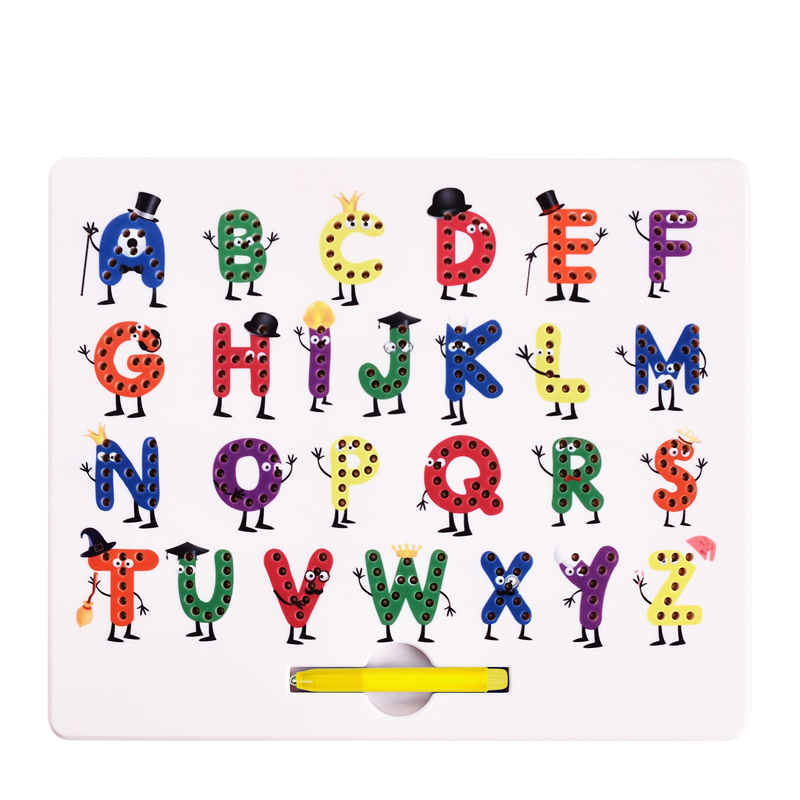 Magnetic board Cartoon English words